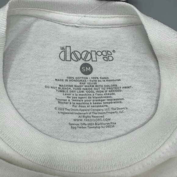 The Doors Mushroom T-Shirt White SMALL New READ! - Picture 6 of 7